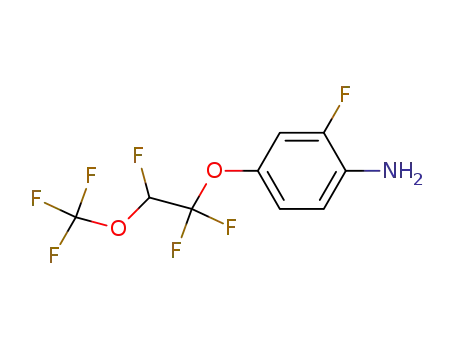 2-fluoro-4-[1,1,2-trifluoro-2-(trifluoromethoxy)ethoxy]-aniline