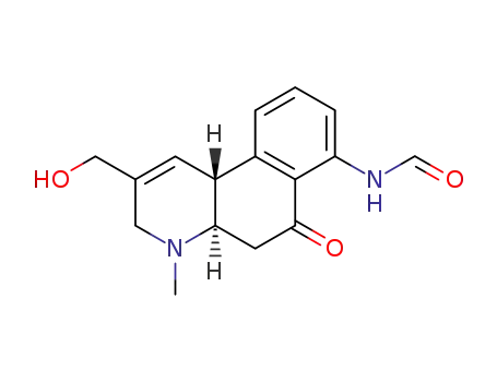 N-((4aR,10bR)-2-Hydroxymethyl-4-methyl-6-oxo-3,4,4a,5,6,10b-hexahydro-benzo[f]quinolin-7-yl)-formamide