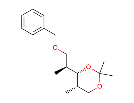 (2S,3S,4S)-5-Benzyloxy-1,3-isopropylidenedioxy-2,4-dimethylpentane