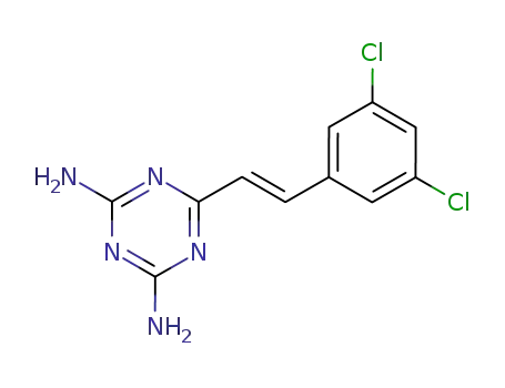 2,4-diamino--6-<2-(3,5-dichlorophenyl)ethenyl>-1,3,5-triazine