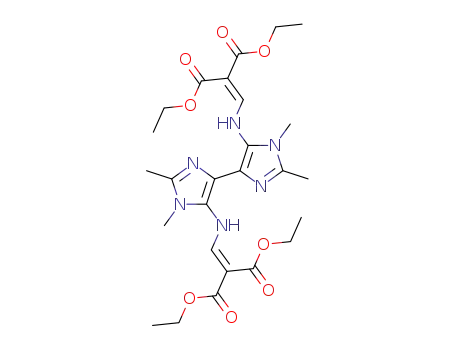 4,4'-bis(5-diethoxycarbonylethyleneamino-1,2-dimethylimidazole)