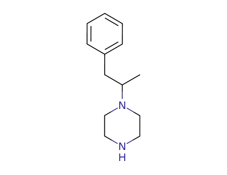 Molecular Structure of 14135-70-7 (Piperazine, 1-(1-methyl-2-phenylethyl)-)