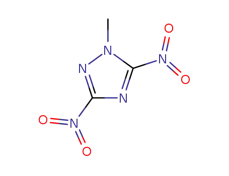 Molecular Structure of 1199-63-9 (1H-1,2,4-Triazole, 1-methyl-3,5-dinitro-)
