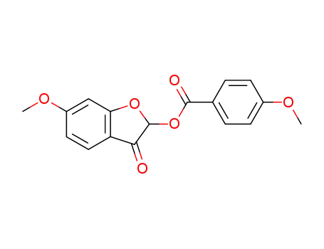 6-methoxy-2-(4-methoxybenzoyloxy)-3(2H)-benzofuranone