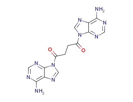 9,9'-Succinylbis<9H-purin-6-amin>