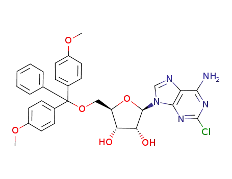 2-Chloro-5'-O-(4,4'-dimethoxytrityl)adenosine