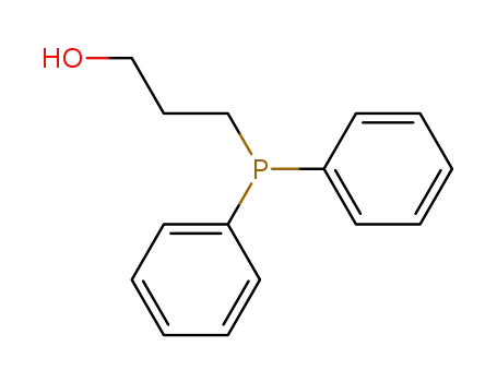 Molecular Structure of 2360-09-0 (1-Propanol, 3-(diphenylphosphino)-)