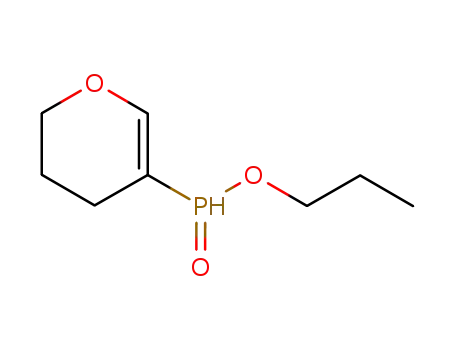 propyl hydrogen (5,6-dihydro-4H-pyran-3-yl)phosphonite
