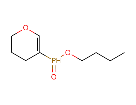 butyl hydrogen (5,6-dihydro-4H-pyran-3-yl)phosphonite