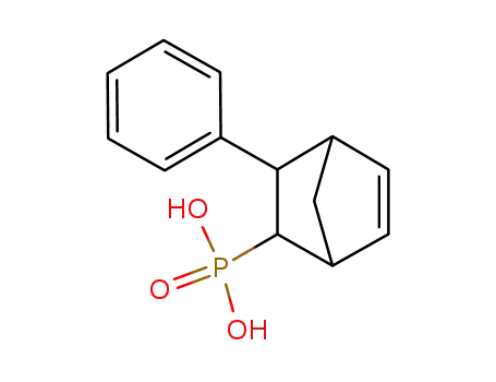 (3-phenylbicyclo<2.2.1>hept-5-en-2-yl)phosphonic acid