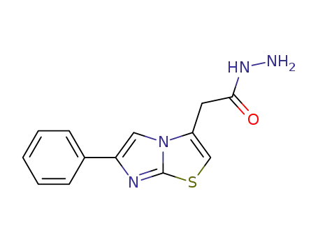(6-phenylimidazo[2,1-b]thiazol-3-yl)acetic acid hydrazide