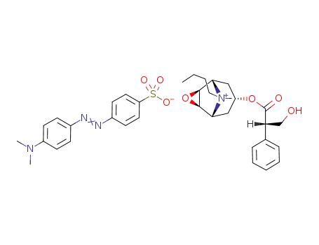 L-hyoscine butyl bromide, complex with methyl orange