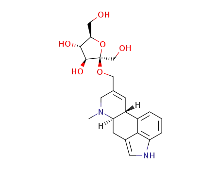 (2R,3S,4S,5R)-2,5-Bis-hydroxymethyl-2-((6aR,10aR)-7-methyl-4,6,6a,7,8,10a-hexahydro-indolo[4,3-fg]quinolin-9-ylmethoxy)-tetrahydro-furan-3,4-diol