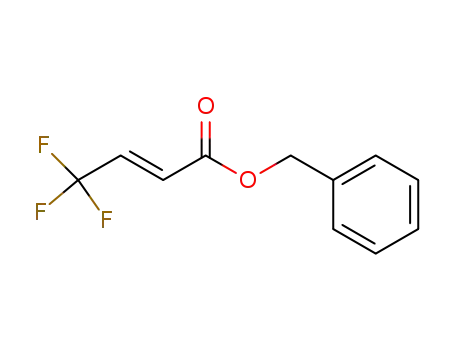 (E)-benzyl 4,4,4-trifluoro-3-(trifluoromethyl)but-2-enoate