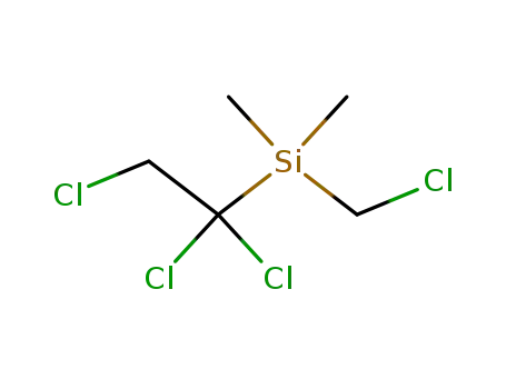 Chloromethyl-dimethyl-(1,1,2-trichloro-ethyl)-silane