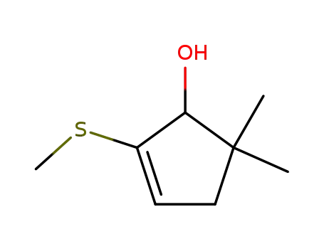 5,5-dimethyl-2-(methylthio)-2-cyclopenten-1-ol