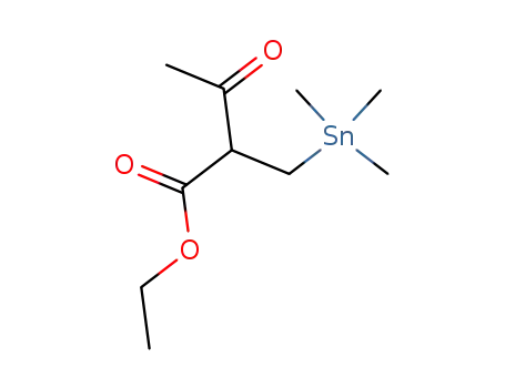 3-Oxo-2-trimethylstannanylmethyl-butyric acid ethyl ester