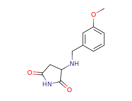 3-(3-Methoxy-benzylamino)-pyrrolidine-2,5-dione