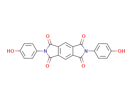 Molecular Structure of 14027-98-6 (N,N'-Bis(4-hydroxyphenyl)-1,2:4,5-benzenebis(dicarbimide))