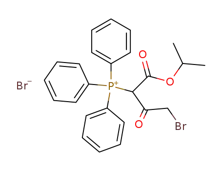 (3-Bromo-1-isopropoxycarbonyl-2-oxo-propyl)-triphenyl-phosphonium; bromide