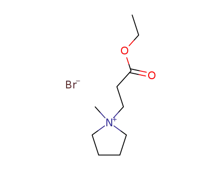 1-(2-Ethoxycarbonyl-ethyl)-1-methyl-pyrrolidinium; bromide