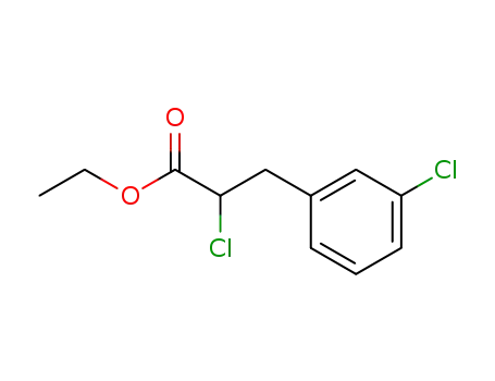 2-Chloro-3-(3-chloro-phenyl)-propionic acid ethyl ester