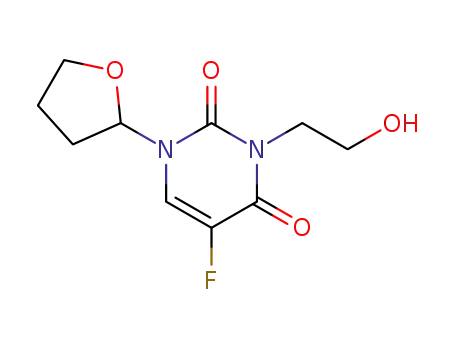 N1-(2-furanidyl)-N3-(2-hydroxyethyl)-5-fluorouracil