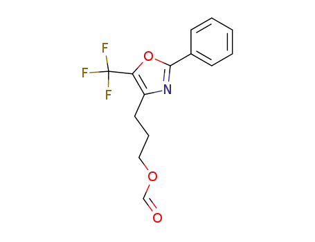 Formic acid 3-(2-phenyl-5-trifluoromethyl-oxazol-4-yl)-propyl ester