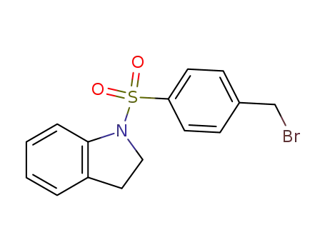 1-(4-bromomethyl-benzenesulfonyl)-2,3-dihydro-1H-indole
