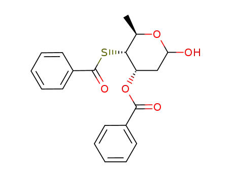 3-O,4-S-Dibenzoyl-2,6-dideoxy-4-thio-D-ribo-hexopyranose