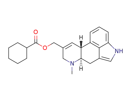 Cyclohexanecarboxylic acid (6aR,10aR)-7-methyl-4,6,6a,7,8,10a-hexahydro-indolo[4,3-fg]quinolin-9-ylmethyl ester