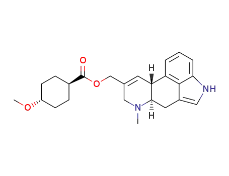 4-Methoxy-cyclohexanecarboxylic acid (6aR,10aR)-7-methyl-4,6,6a,7,8,10a-hexahydro-indolo[4,3-fg]quinolin-9-ylmethyl ester
