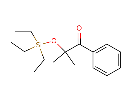 2-methyl-2-triethylsiloxypropiophenone