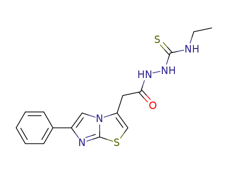 4-ethyl-1-((6-phenylimidazo[2,1-b]thiazol-3-yl)-acetyl)-3-thiosemicarbazide