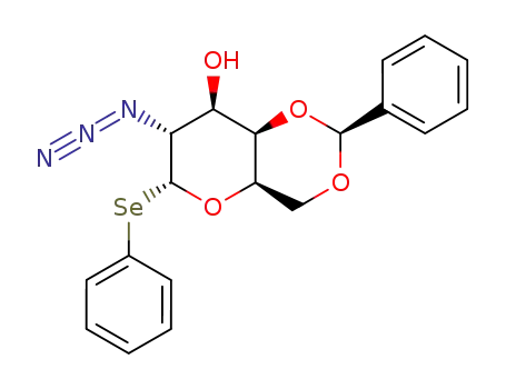 phenyl 3-O-acetyl-2-azido-4,6-O-benzylidene-2-deoxy-1-seleno-α-D-galactopyranoside
