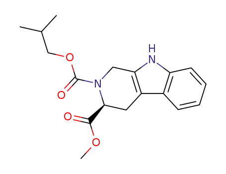 S-methyl 2-i-butoxycarbonyl-1,2,3,4-tetrahydro-9H-pyrido[3,4-b]indole-3-carboxylate