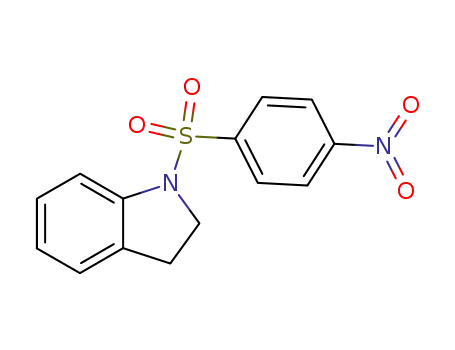 1-((4-nitrophenyl)sulfonyl)indoline