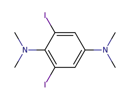 2,6-diiodo-N,N,N',N'-tetramethyl-p-phenylenediamine