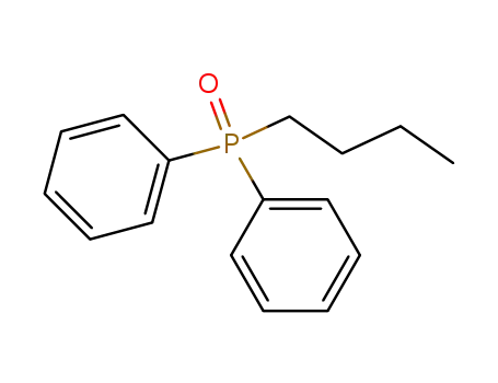 Molecular Structure of 4233-13-0 (butyl(diphenyl)phosphane oxide)