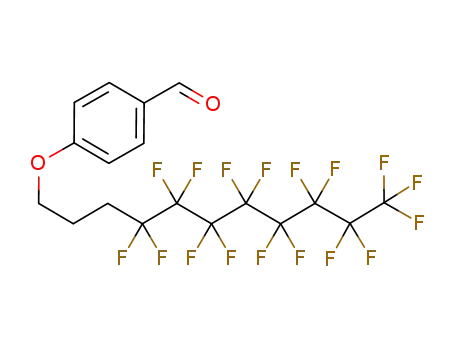 4-(4,4,5,5,6,6,7,7,8,8,9,9,10,10,11,11,11-heptadecafluoroundecyloxy)-benzaldehyde