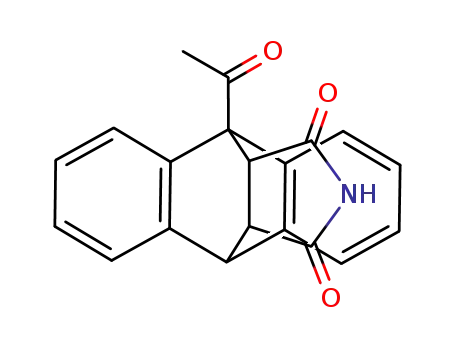 1-acetyldibenzo[e.h]bicyclo[2.2.2]octane-2,3-dicarboximide