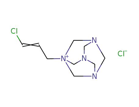1-(3-chloroallyl)-3,5,7-triaza-1-azoniaadamantane chloride