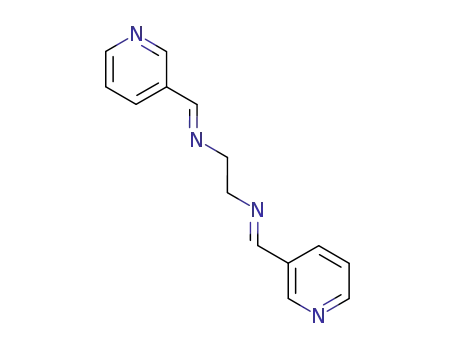 N,N’-bis[1-pyridin-3-ylmeth-(E)-ylidene]ethane-1,2-diamine