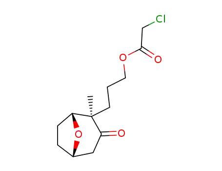 (1R,2R,5S)-2-[3-(chloroacetyloxy)propyl]-2-methyl-8-oxabicyclo[3.2.1]octan-3-one
