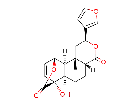 (2S,4AR,6aR,7R,10R,10aS,10bS)-2-(furan-3-yl)-7-hydroxy-6a,10b-dimethyl-4a,5,6,6a,7,10,10a,10b-octahydro-1H-10,7-(epoxymethano)benzo[f]isochromene-4,12(2H)-dione