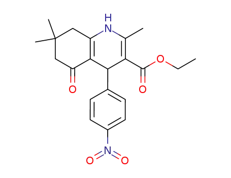 ethyl 1,4,7,8-tetrahydro-2,7,7-trimethyl-4-(4-nitrophenyl)-5(6H)-oxoquinoline-3-carboxylate