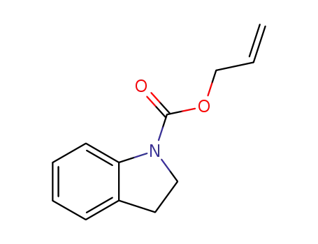 2,3-dihydroindole-1-carboxylic acid allyl ester