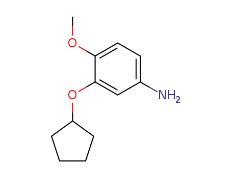 3-(cyclopentyloxy)-4-methoxybenzenamine