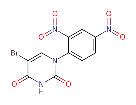 1-(2,4-dinitro-phenyl)-5-bromo-1H-pyrimidine-2,4-dione