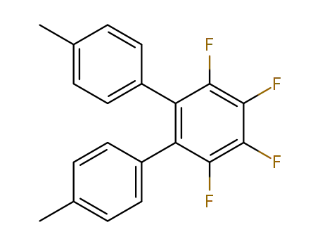 1,2-di-(p-tolyl)-3,4,5,6-tetrafluorobenzene